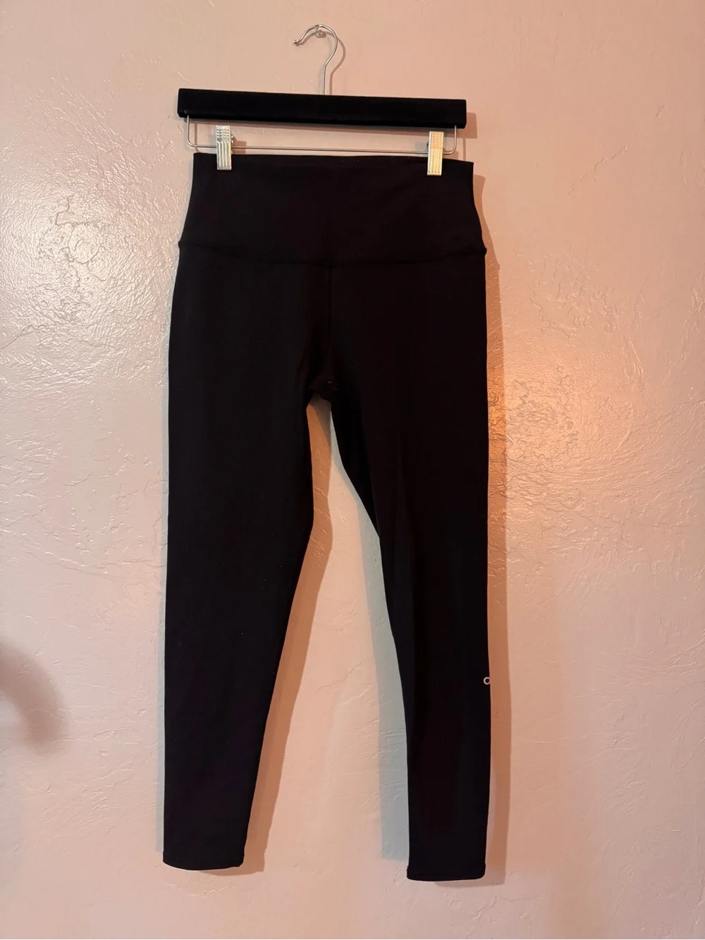 ALO Yoga 7/8 High-Waist Airbrush Legging - Black Size M